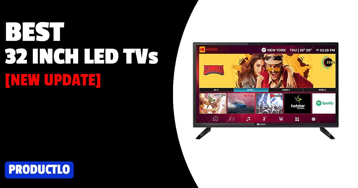 Best 32 Inch LED TVs in India 2024
