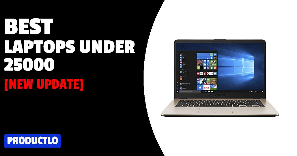 Best Laptops Under 25000 in India 2020